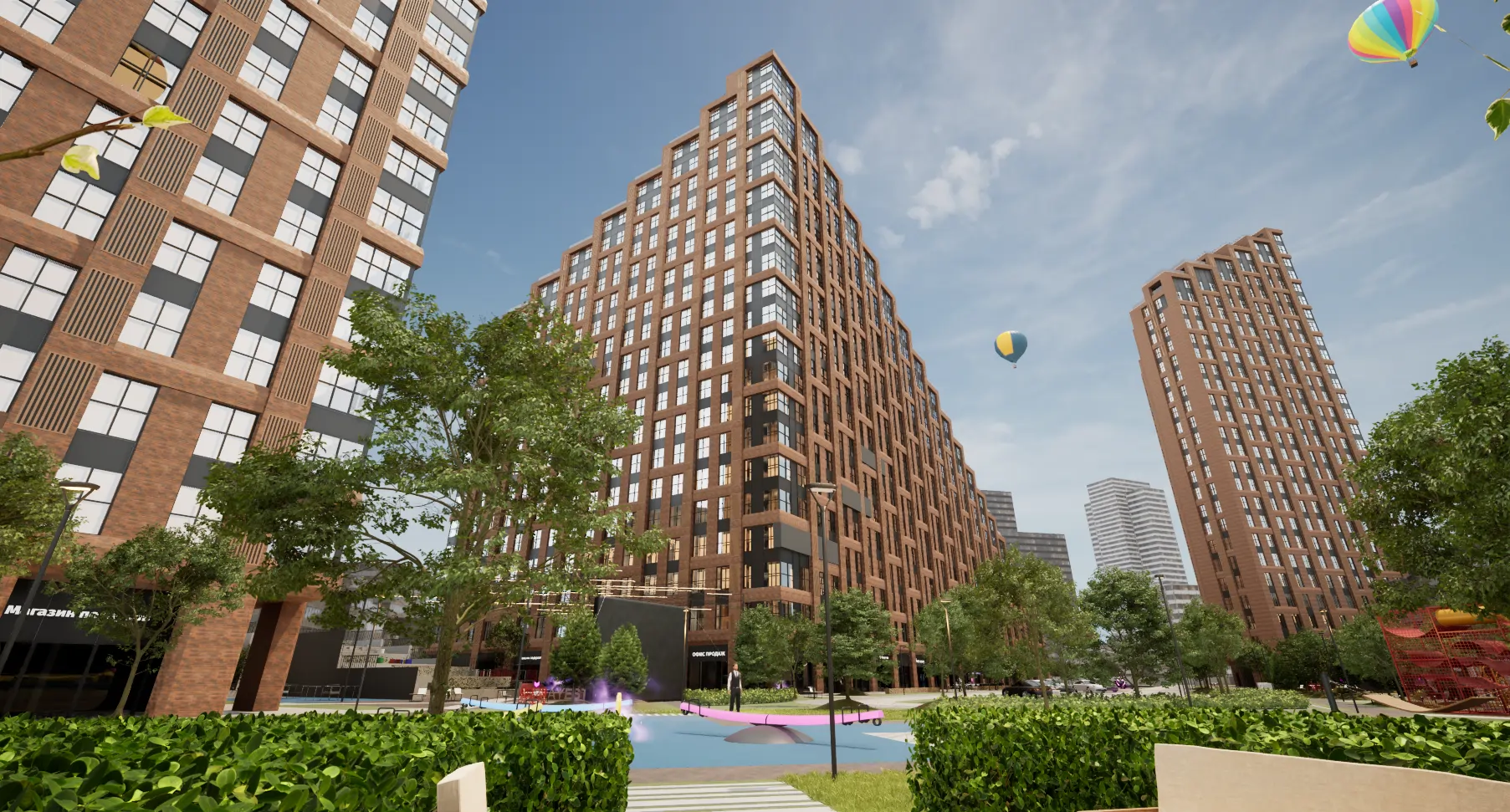 ЖК VOXHALL — Street 3